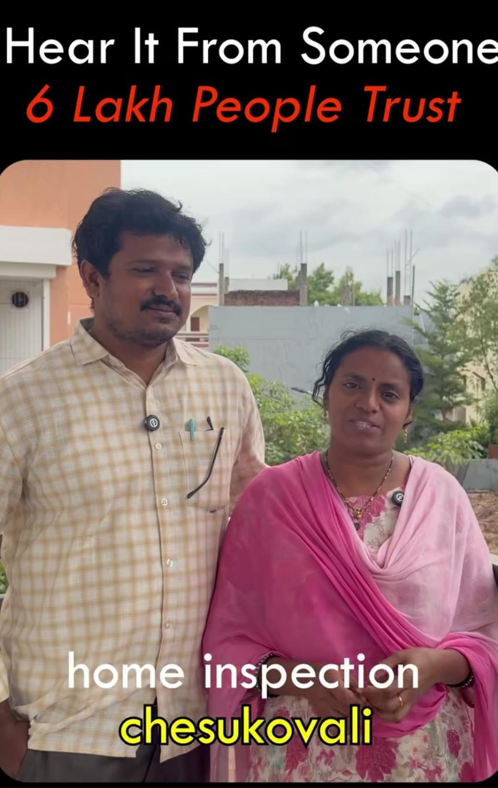 Bhavani - Influencer- Pre-Purchase Inspection testimonial
